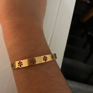 Gold Tory Burch bangle